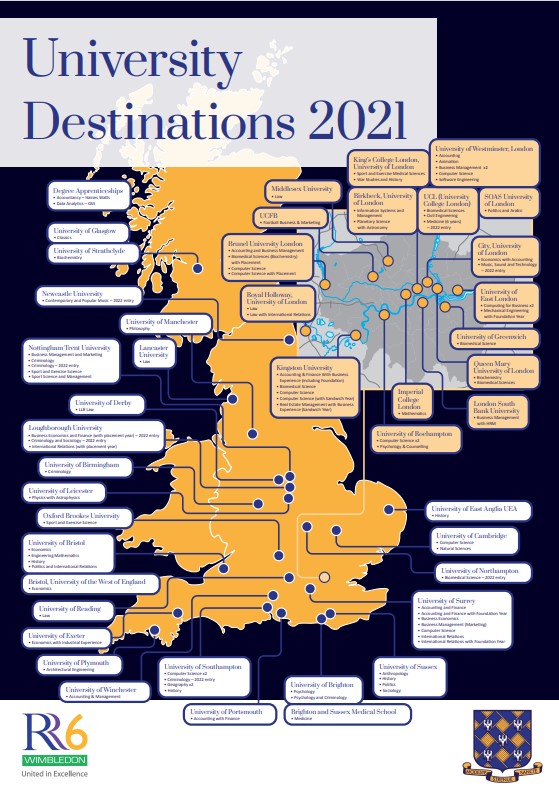 RR6 destinations poster