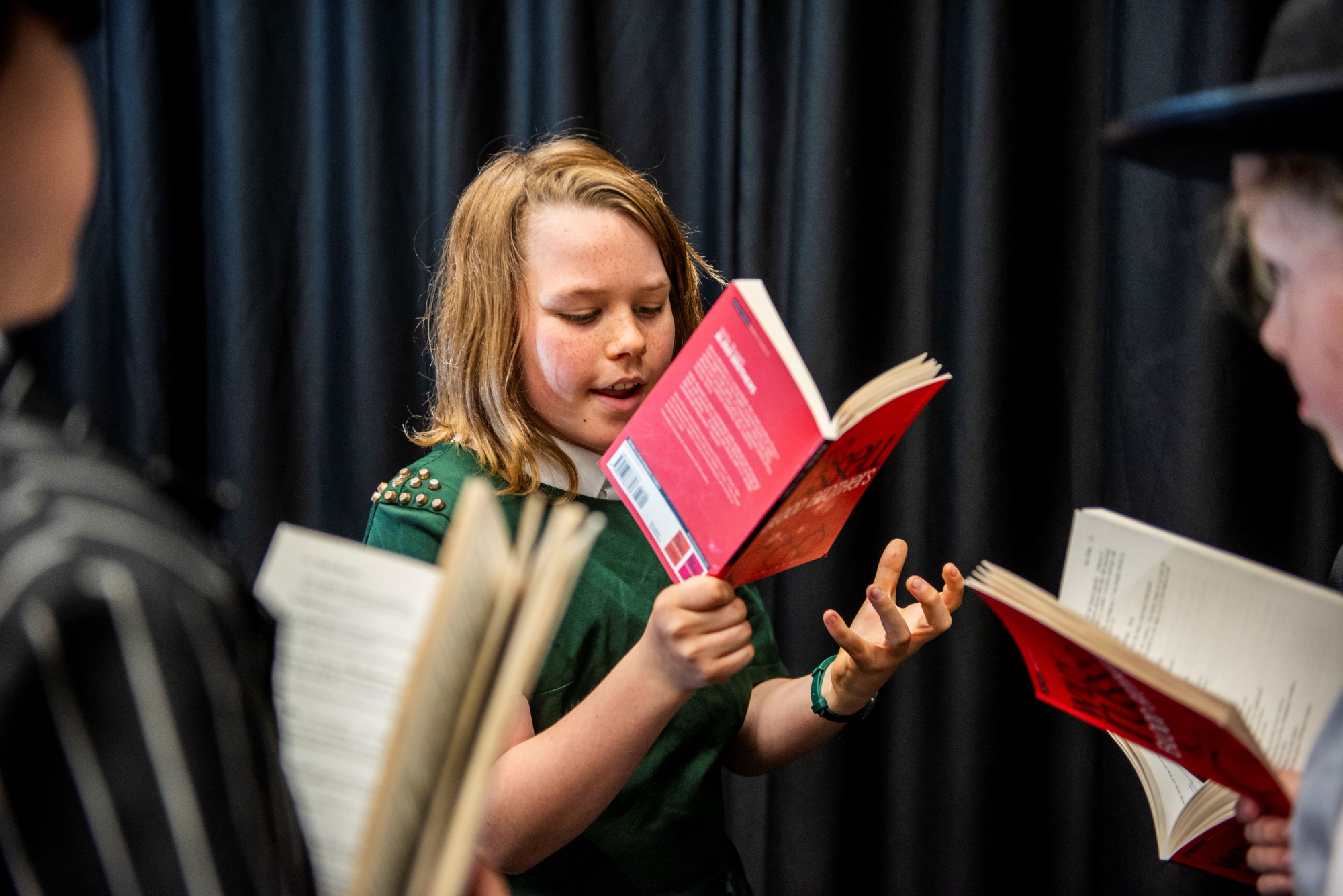 Rutlish student in a drama lesson