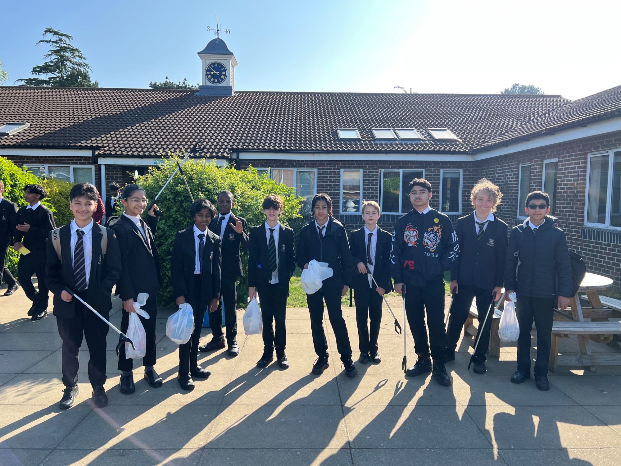 Year 8 Litter pick