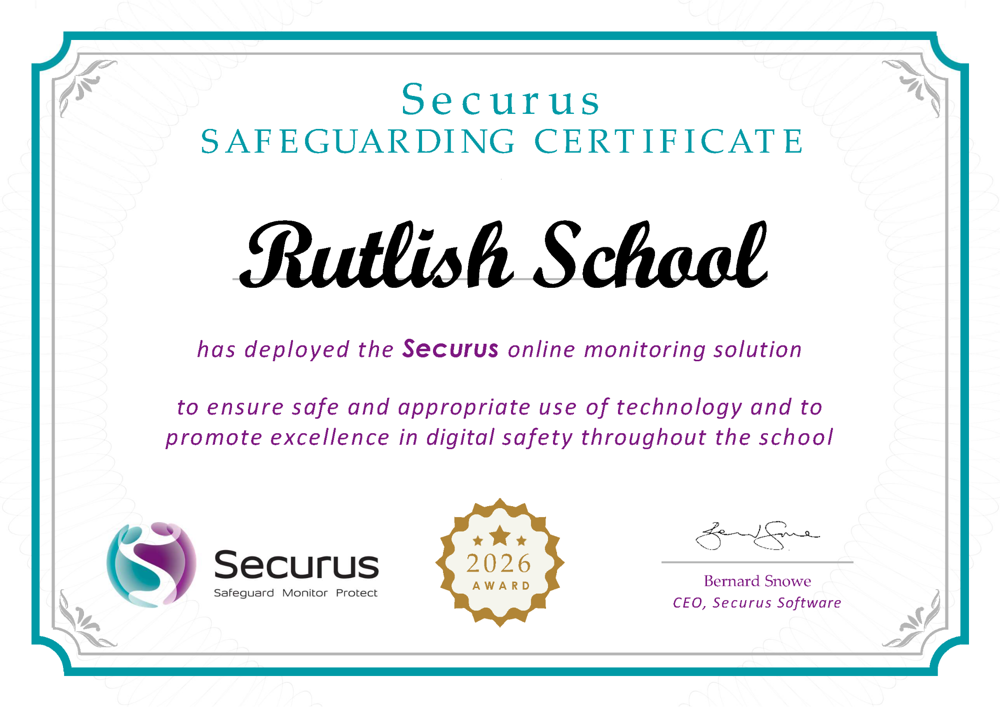 Safeguarding Certificate 2024