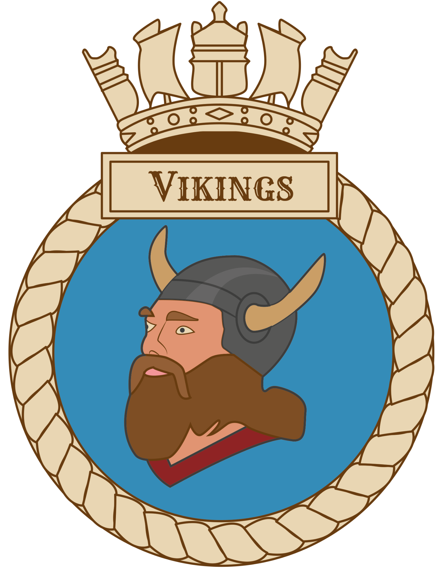 vikings house badge