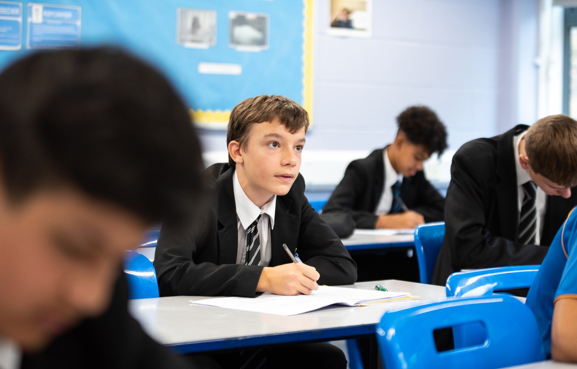 Rutlish students in a lesson