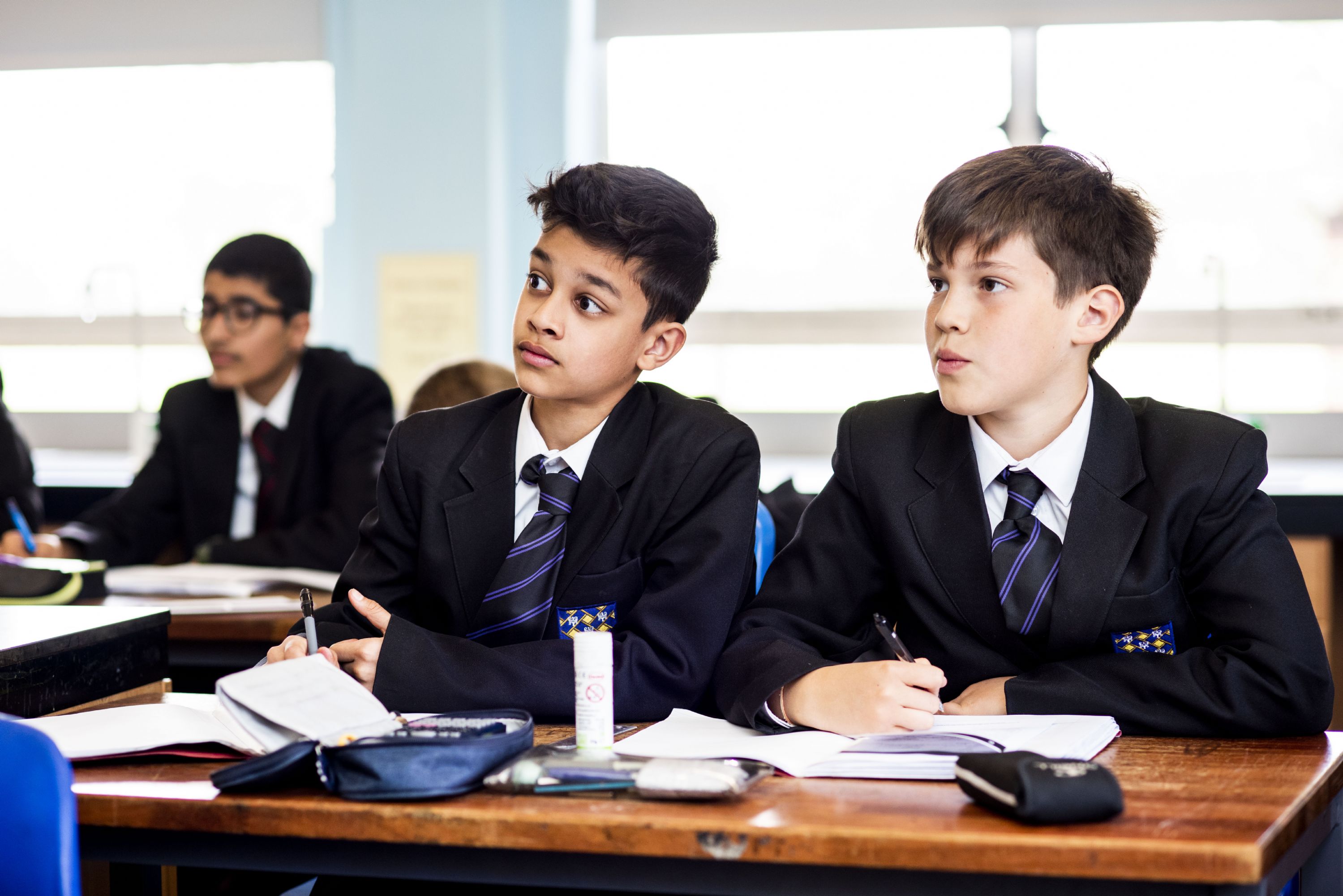 Rutlish students in a lesson